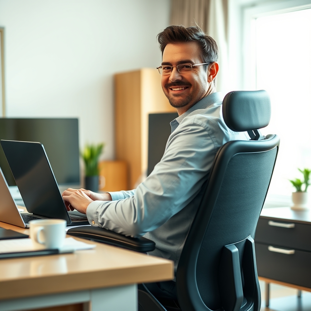 Ergonomic Office Chair: 7 Best Ways to Reduce Back Pain (Proven Guide) 3 ergonomic office chair - Illustration 3