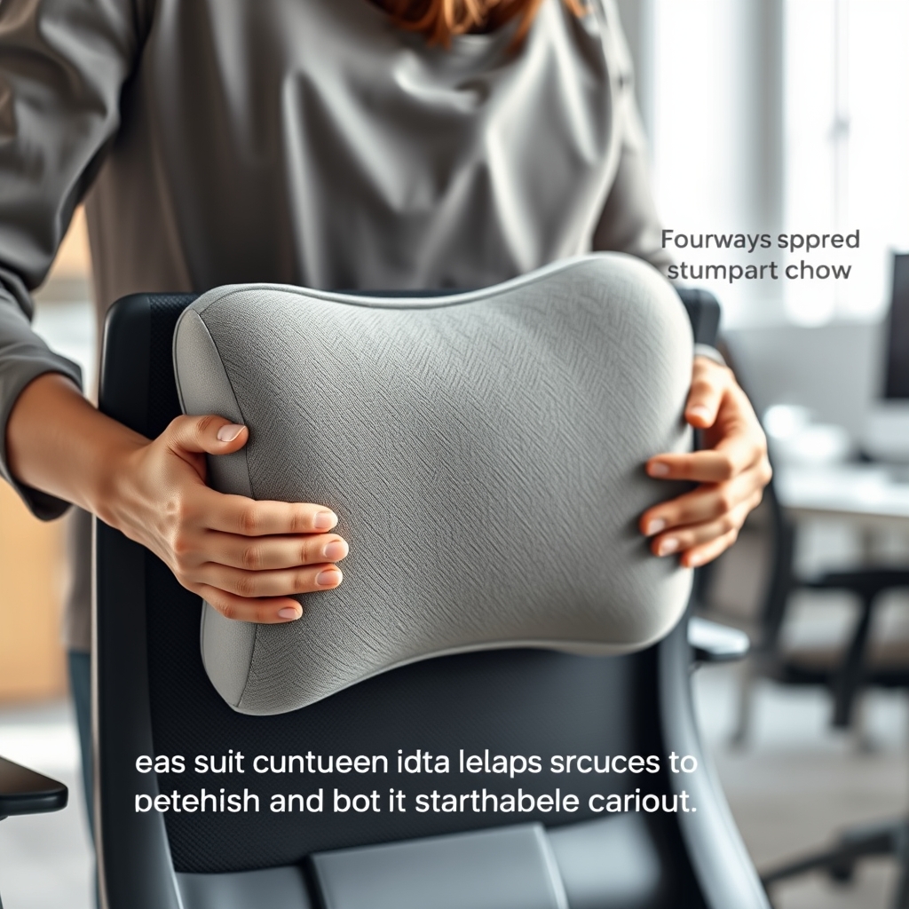 lumbar support pillow - Illustration 2