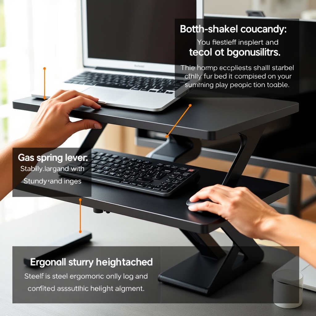 Standing Desk Converter: 7 Best Ways to Improve Ergonomics (Proven Guide) 2 standing desk converter - Illustration 2