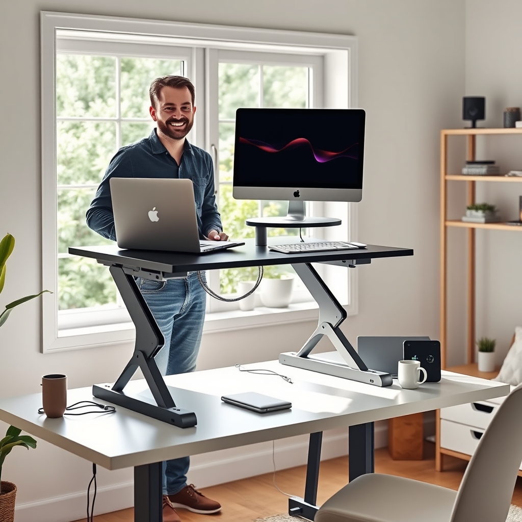 Standing Desk Converter: 7 Best Ways to Improve Ergonomics (Proven Guide) 3 standing desk converter - Illustration 3
