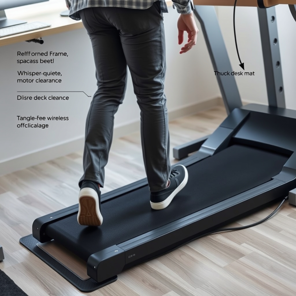 under desk treadmill - Illustration 2