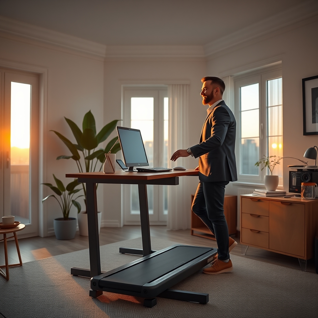 under desk treadmill - Illustration 3