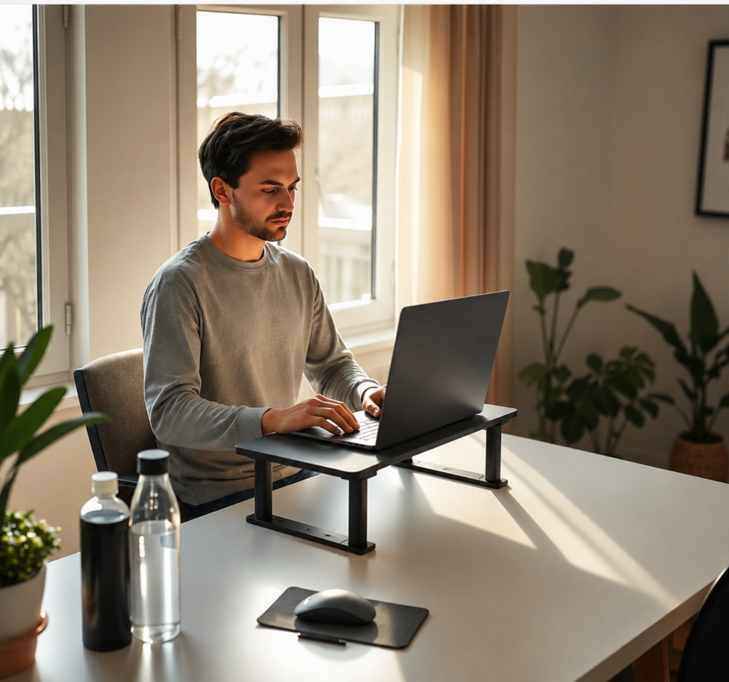 Ergonomic Laptop Stand For Neck Pain: 7 Best Ways to Improve Posture (Proven Guide) 1 ChatGPT Image Jul 16 2026 07 52 45 PM ErgoUpgrade