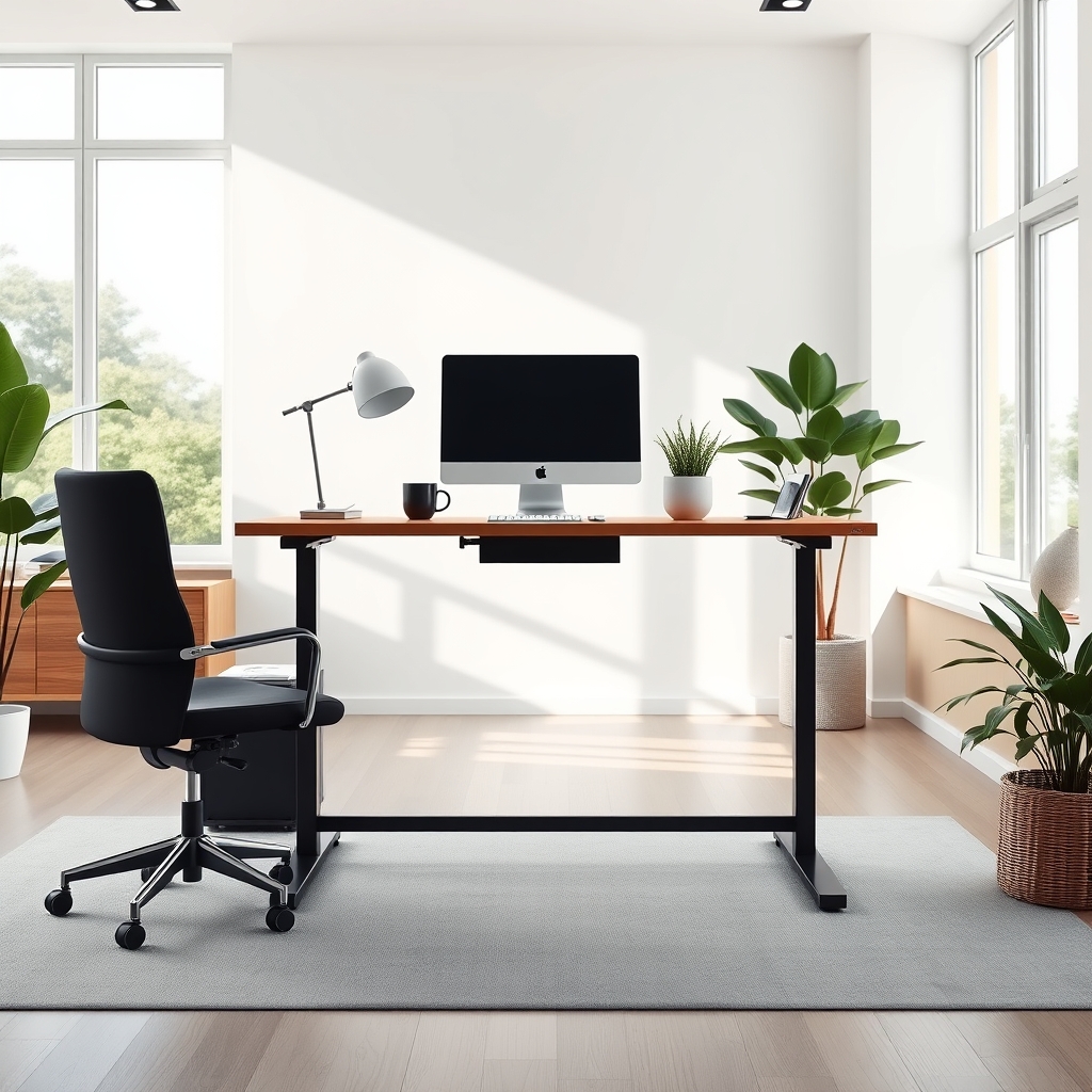 standing desk product view