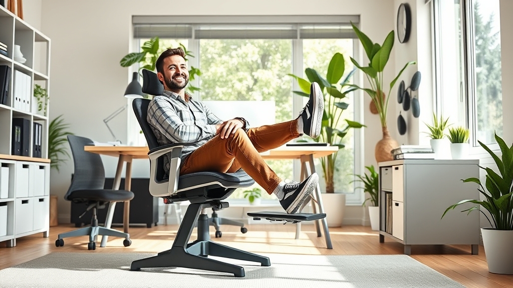 under desk footrest ergonomic - Illustration 3