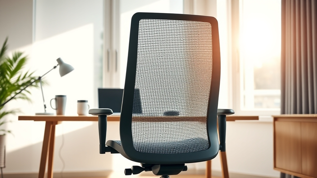 mesh ergonomic office chair - Illustration 1
