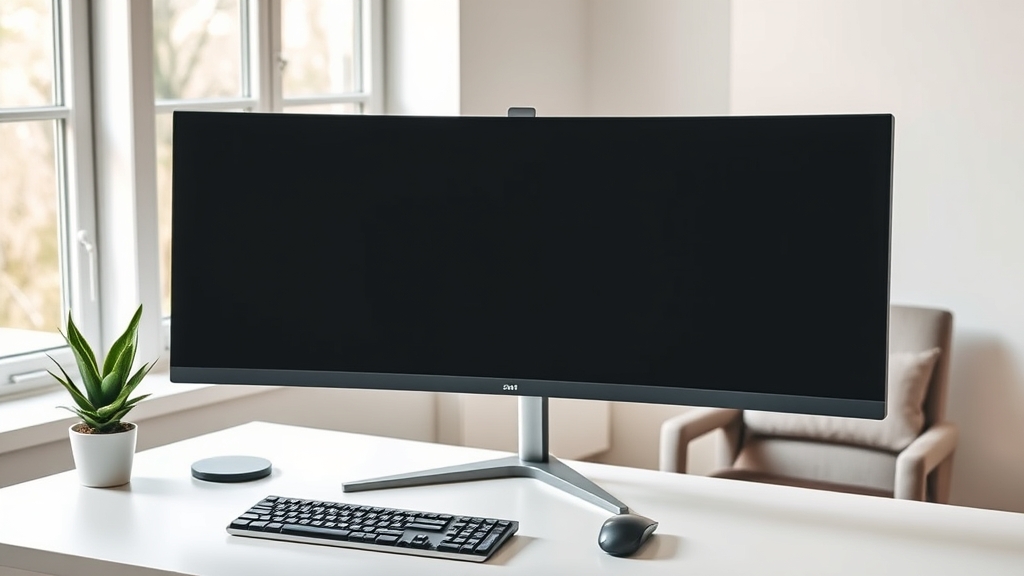 monitor light bar for curved screen - Illustration 1