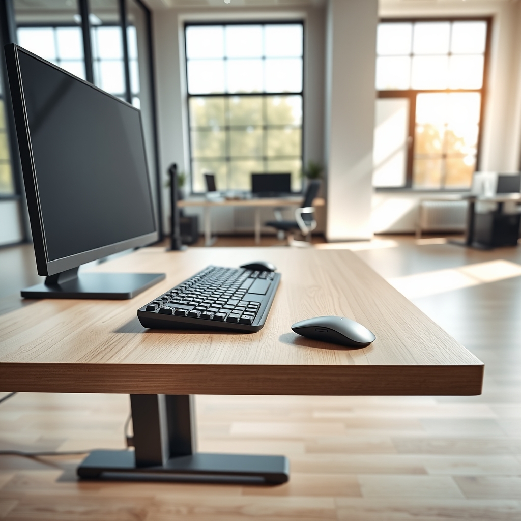under desk keyboard tray - Illustration 1