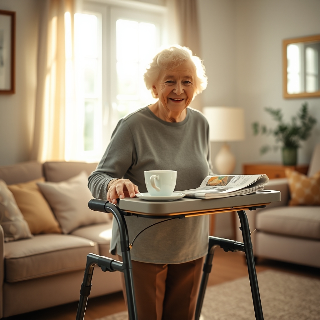 walker tray product view